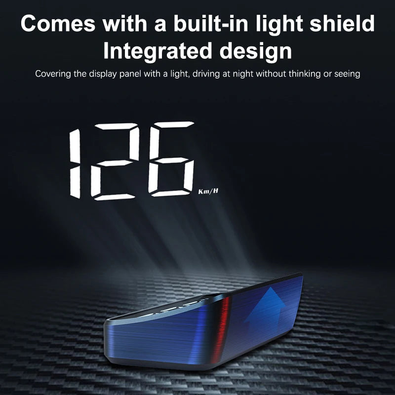 Digital Speed Meter Windshield Projector