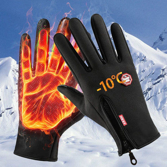 Winter Men's And Women's Warm Touchscreen Gloves